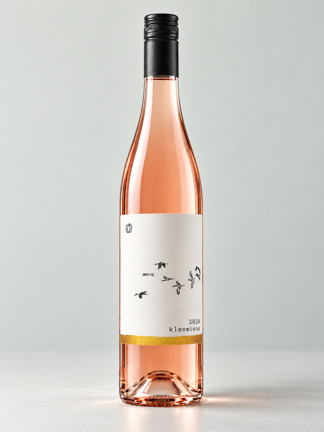 kleewiese 2024 Rotlingflasche mit Originaletikett